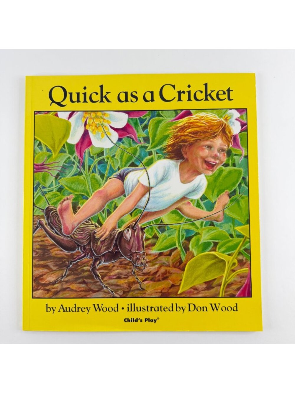 2/$6 Quick as a Cricket book by Audrey Wood (Paperback)
